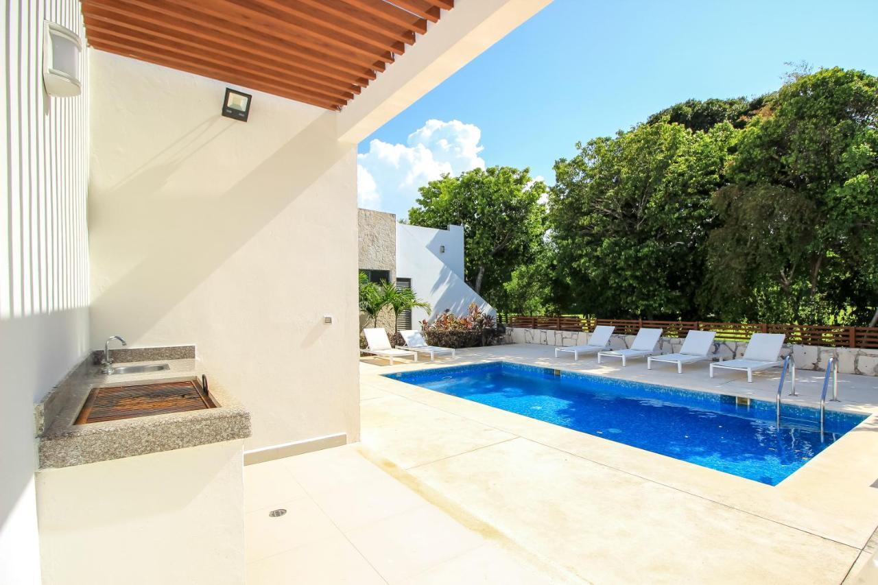 Stunning Private House In Akumal With Jacuzzi, Terrace, Shared Pool And Private Parking Villa Exterior foto